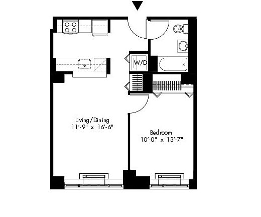 2nd image of 310 E 2nd St APT 8L