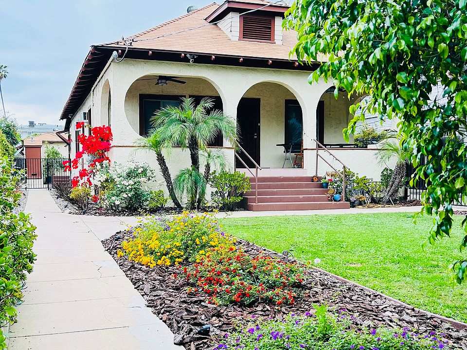 Gardener comes once a week.