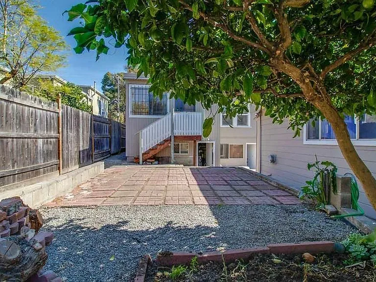 Shared backyard