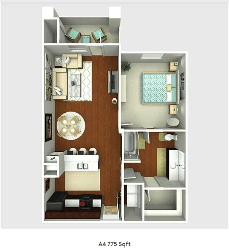 Floor plan A4