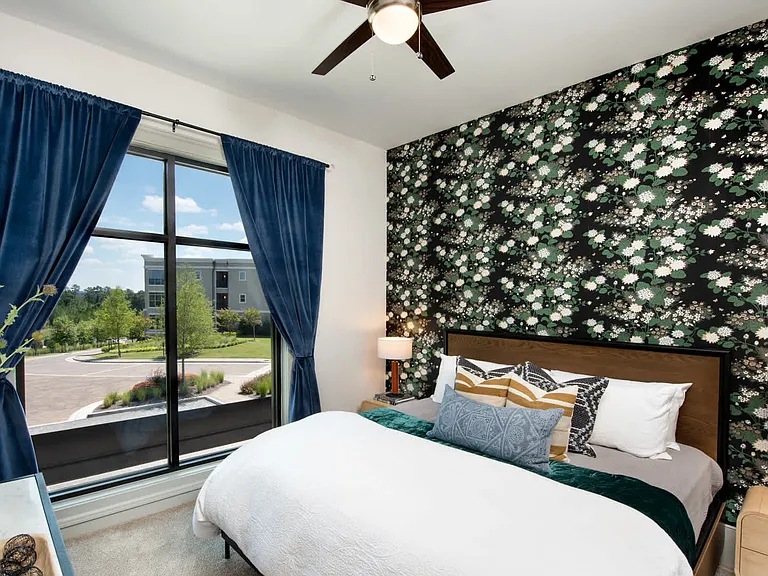 Carpeted Bedroom