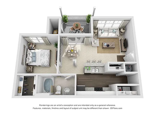 Floor plan The Laurel
