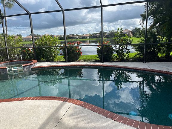 House pool facing East