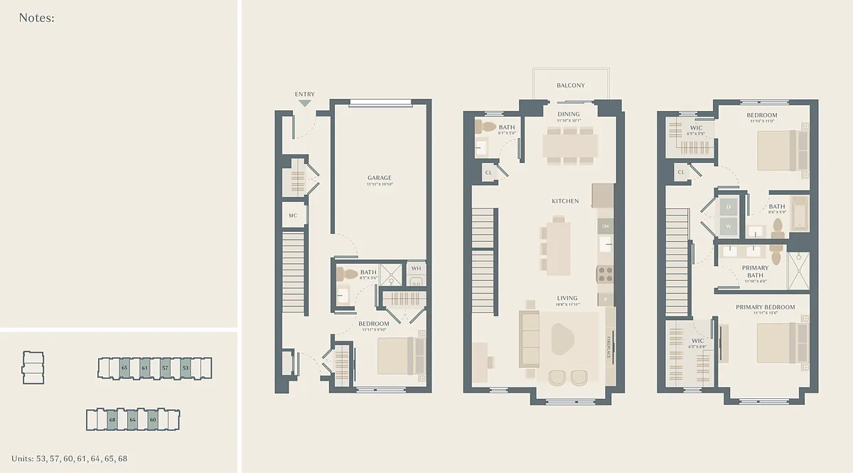 Floor plan Townhouse A