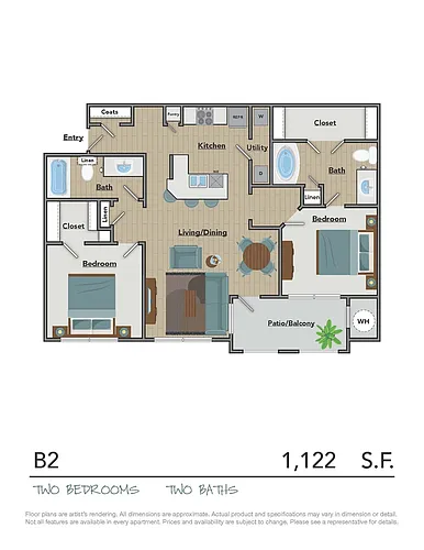 Floor plan B2