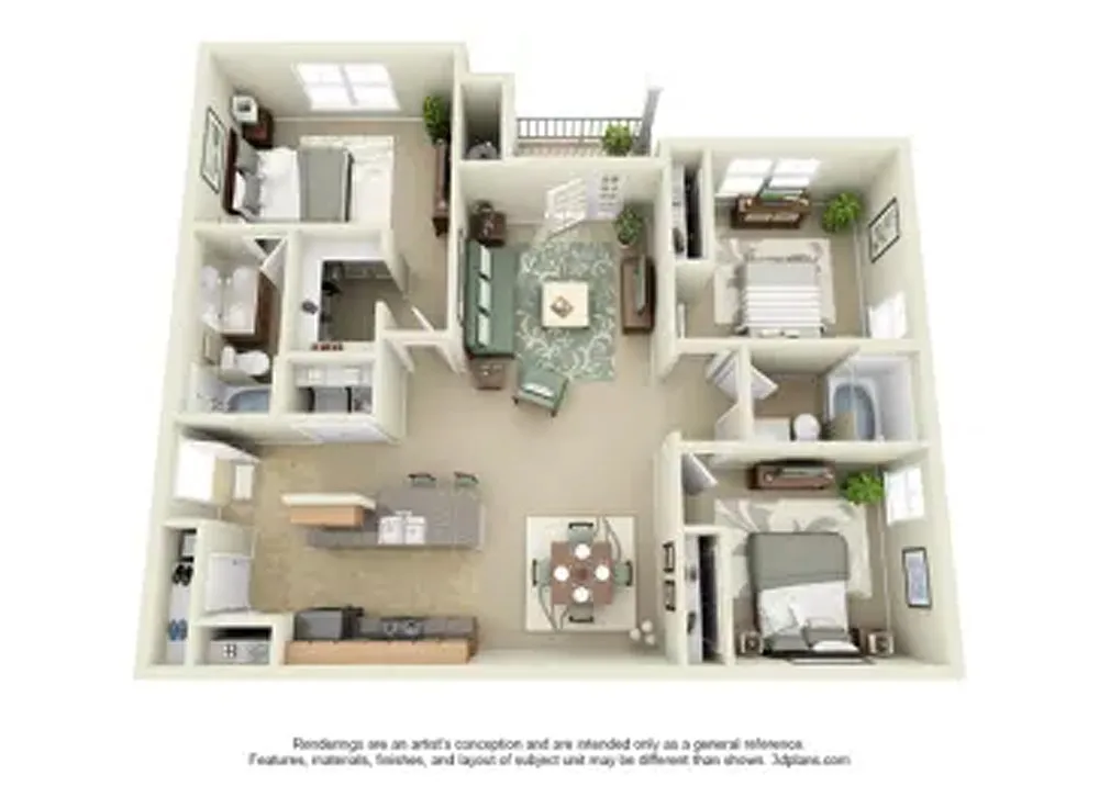 Floor plan Redbud