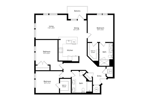 Floor plan C1