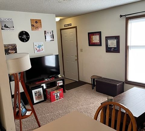 Living room from kitchen area.