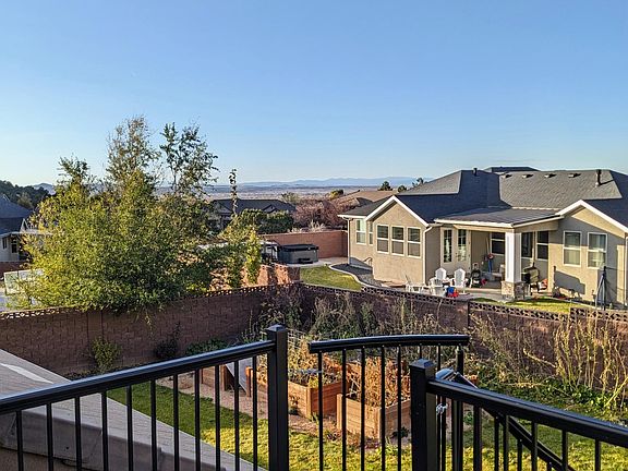 Lovely view from your private balcony.