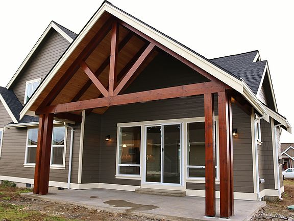 Open wood soffits