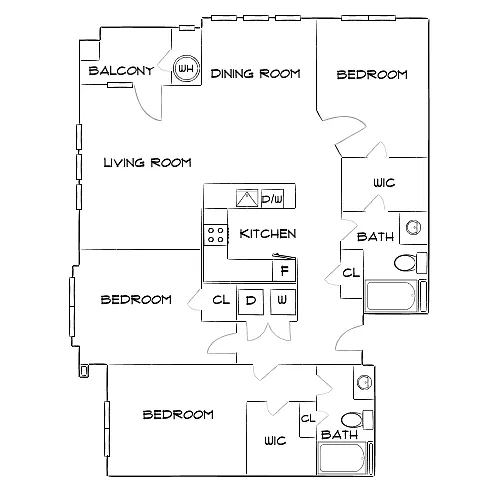 Floor plan Design 3C