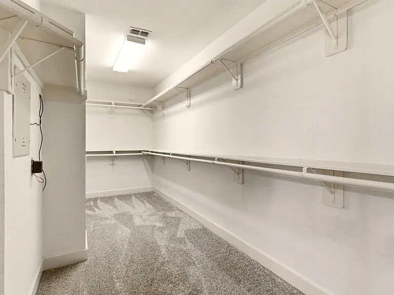 Primary walk-in closet