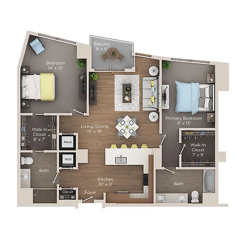 Floor plan C4