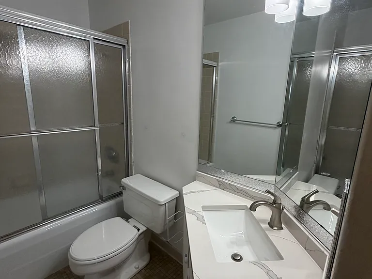 Bathroom with Quartz countertops