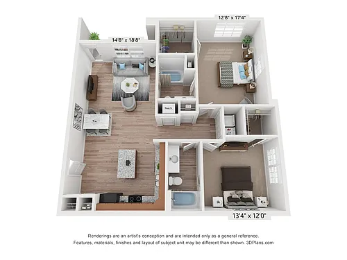 Floor plan Goldfinch