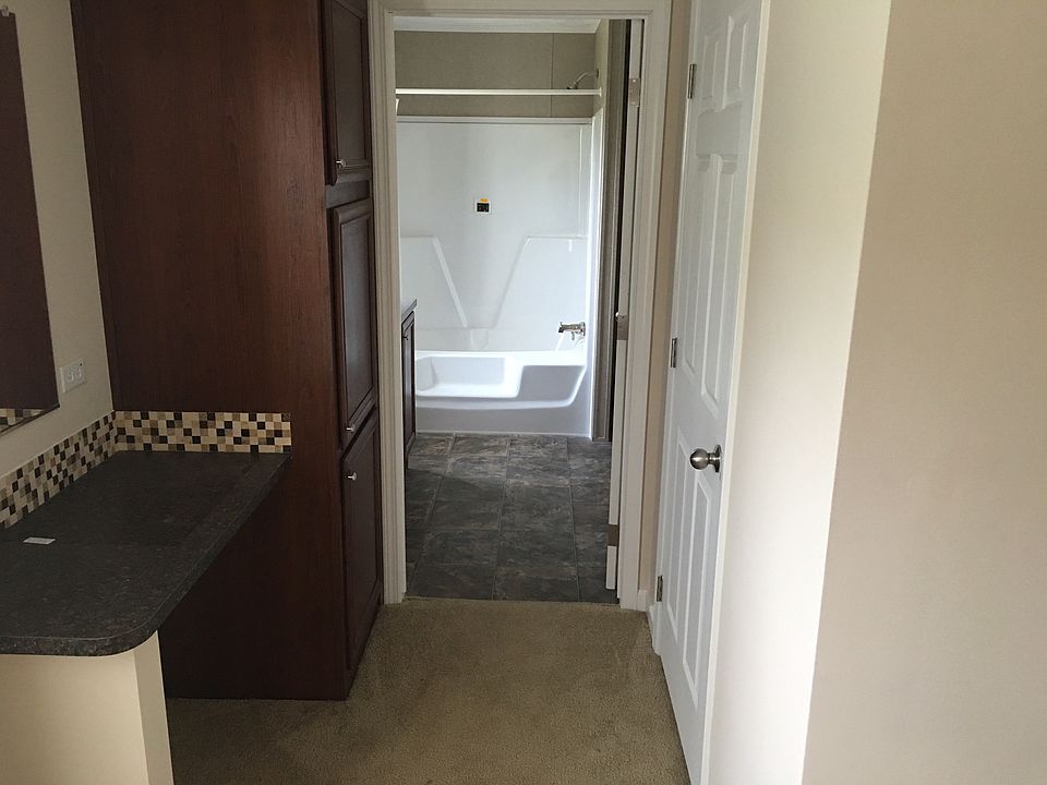 Master bathroom with a gorgeous garden tub