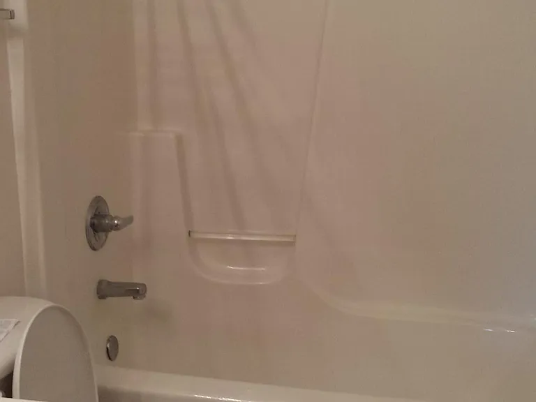 bathrm, doors to 4 br & fam rm