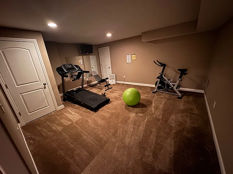 Basement gym