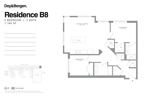 Floor plan B8