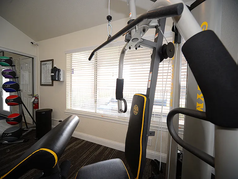 The Trellis at Lake Highlands fitness center machine