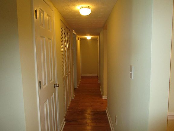 Hall way leading to bedrooms