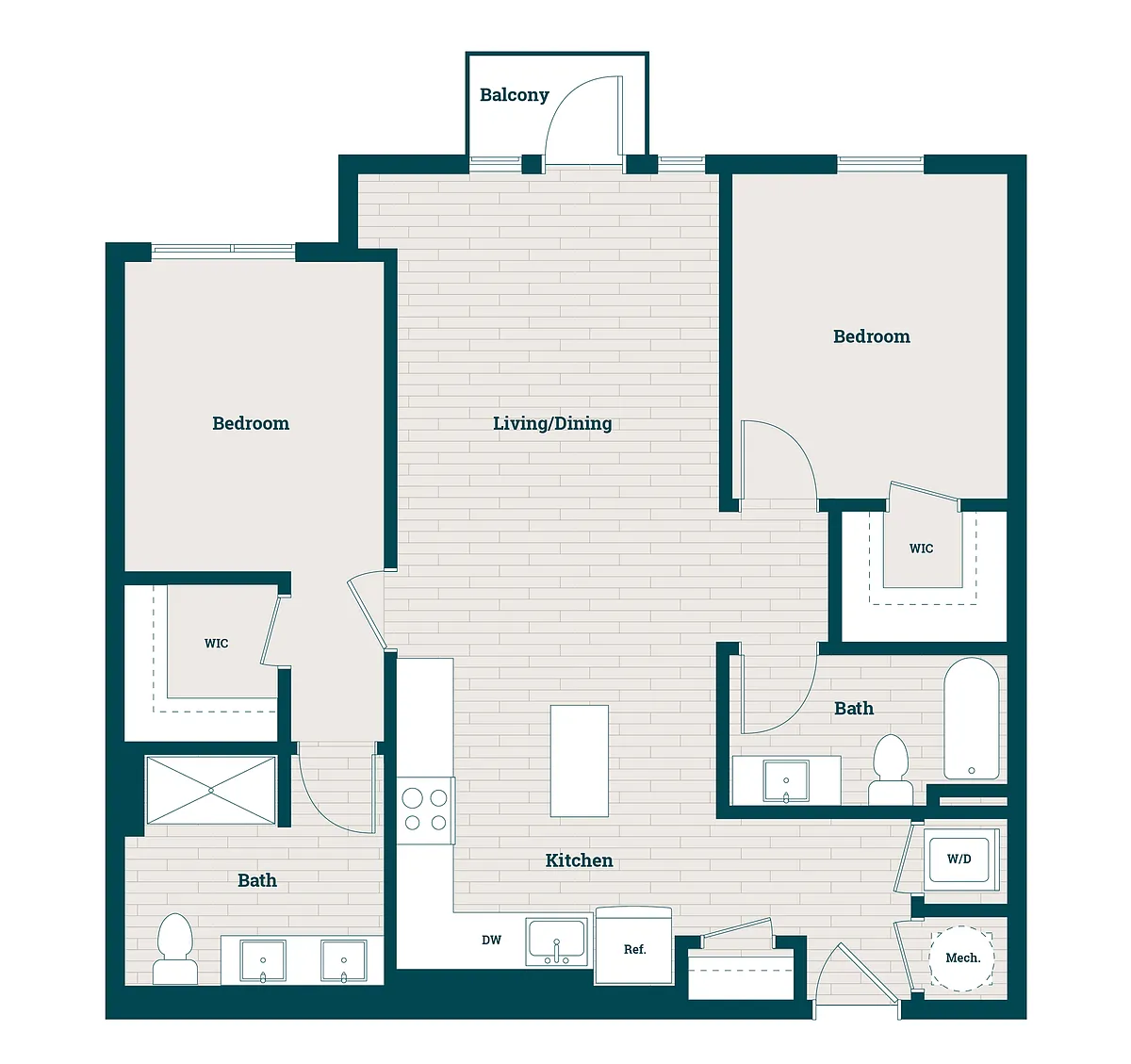 Floor plan 2BR-05