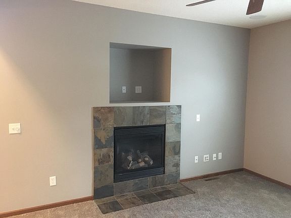 Overhead fan in living area and master bedroom
