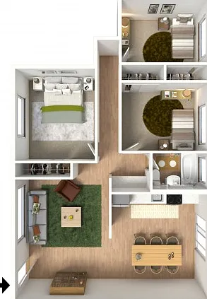 3 bedroom, 1 bathroom 3 bedroom, 1 bathroom