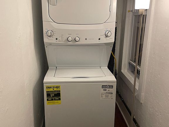 Shared on-site laundry center (available for a monthly fee)