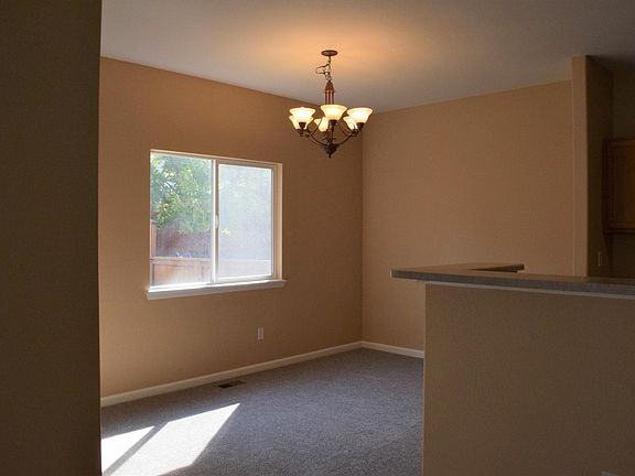 Sunny dining room.
