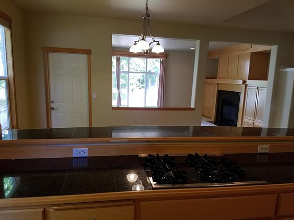 Kitchen overlooking Dining and Family room