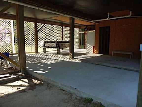 Carport and storage.