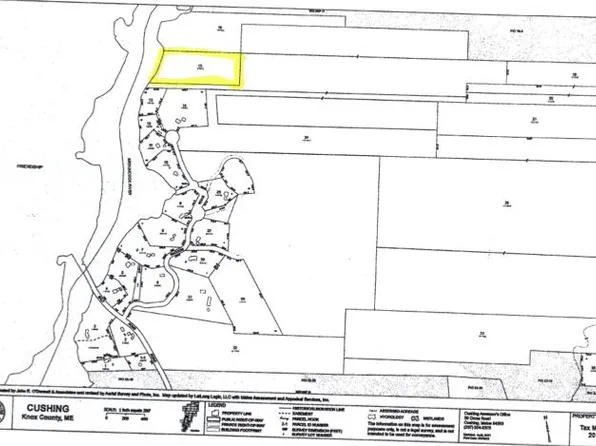 Map 20 Lot 15 Road, Cushing, ME 04563