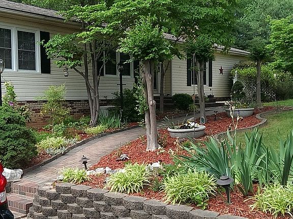 Walkway to front door