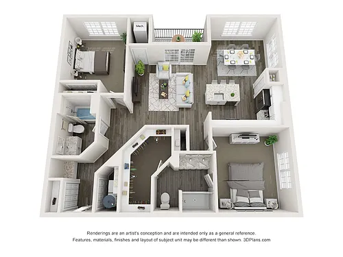 Floor plan B3-1
