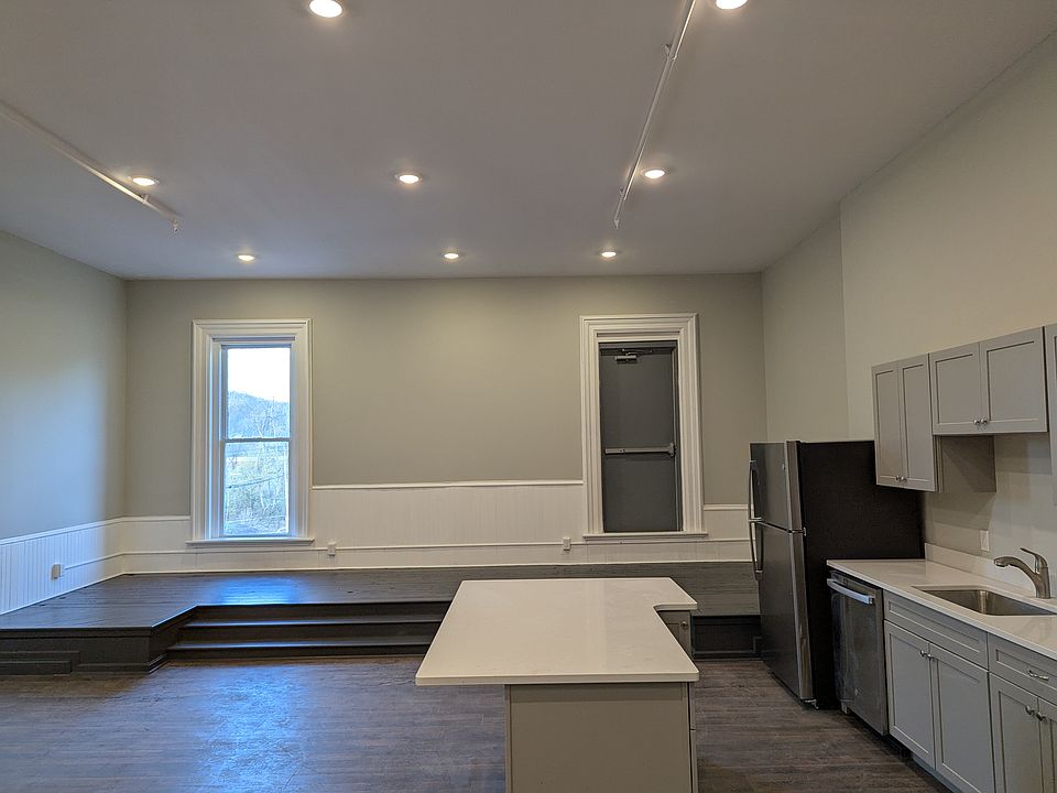 Stage and living area