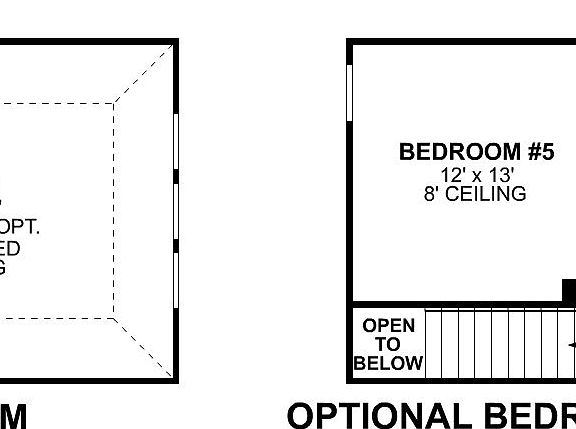 Acadia Second Floor Options