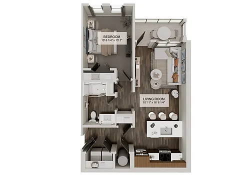 Floor plan The Manuscript (A1P)