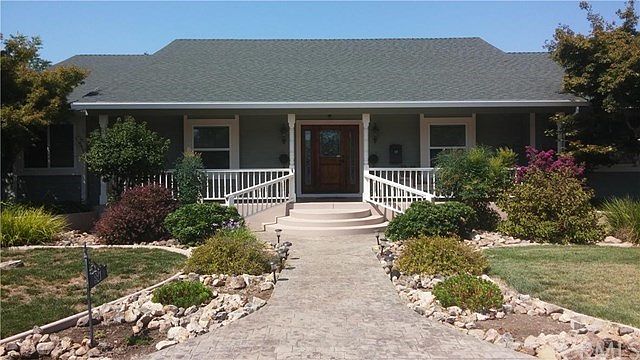 Front of house with covered front porch