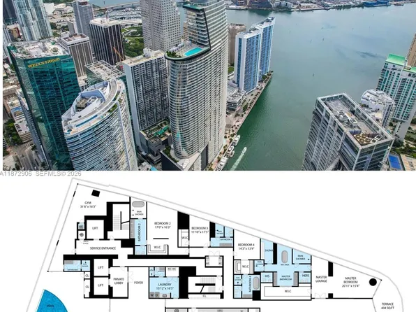 300 Biscayne Boulevard Way #Penthouse 6001, Miami, FL 33131