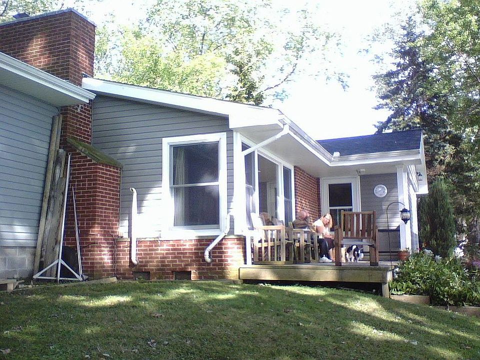 Lake Side of Home from the West