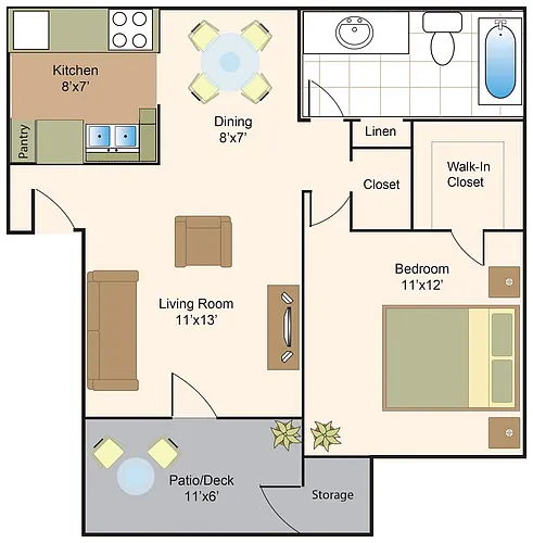Floor plan A