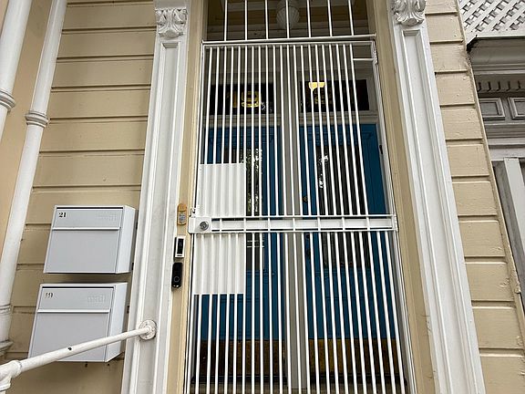 you can give code for security gate to delivery people - very helpful for online ordering