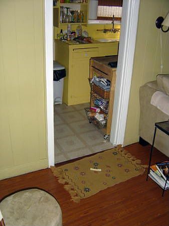 View from Living Room to Kitchen
