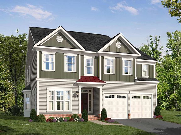 Elevation 2 of the Sumner a home design by Brookfield Residential.