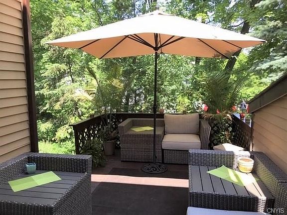 Relax on this private deck ....