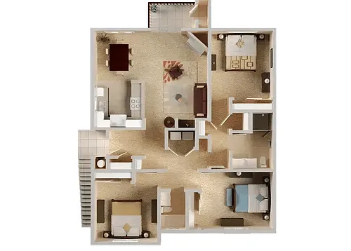 Floor plan Zinfandel