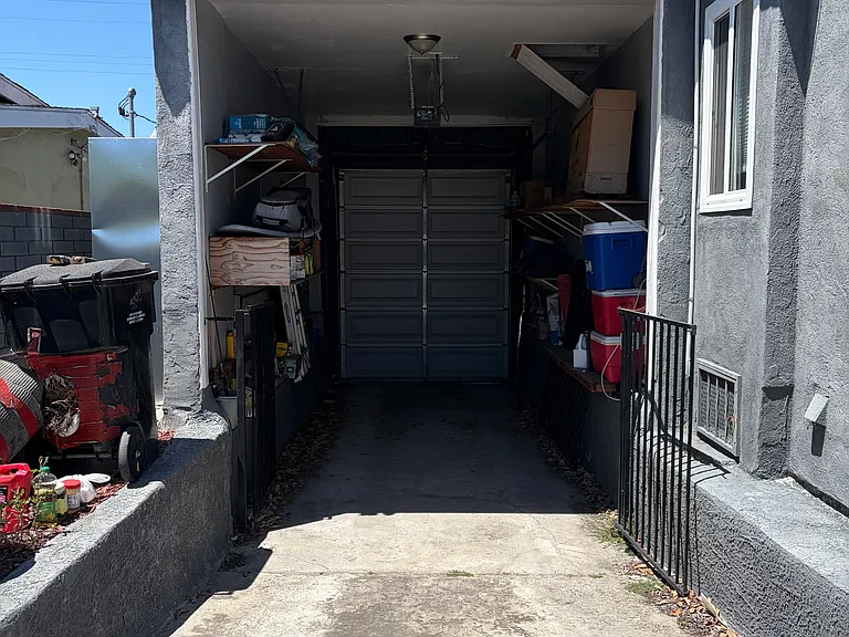 Pull through garage