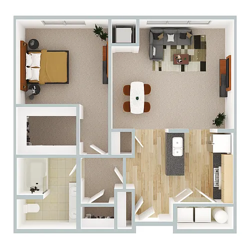 Floor plan Highland A