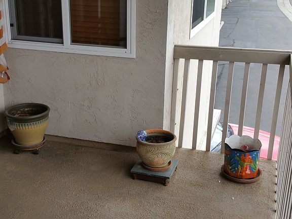 large patio off living room